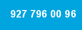 927 796 00 96